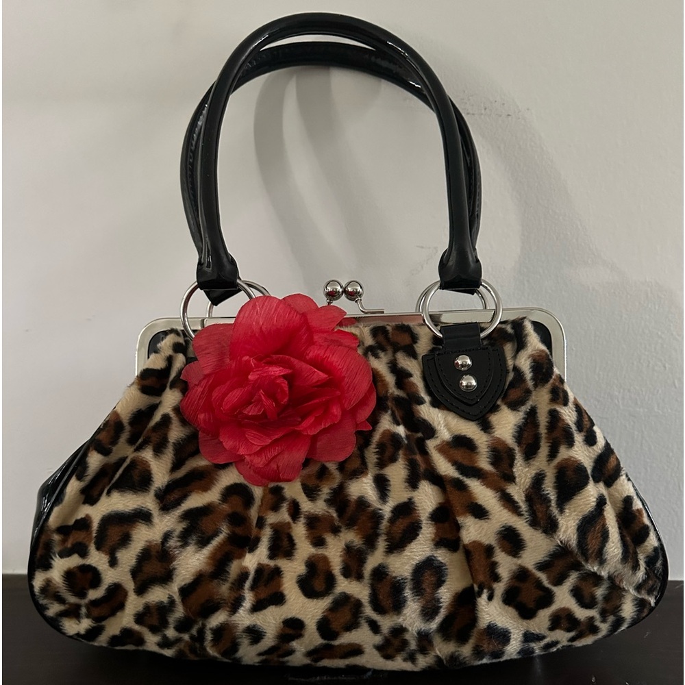Rockabilly Cheetah Print Purse - New